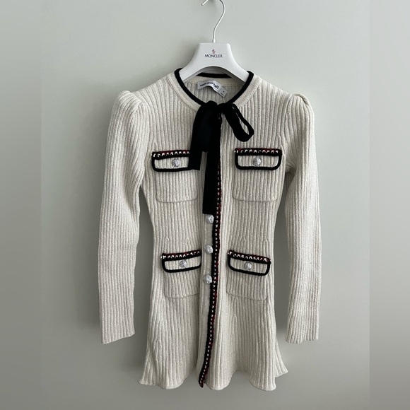 Self Portrait CREAM LUREX KNIT DRESS is available for purchase on au PAY  Market - Imported Goods Online Store Co.Ltd. | au PAY Market - Online  Shopping Site
